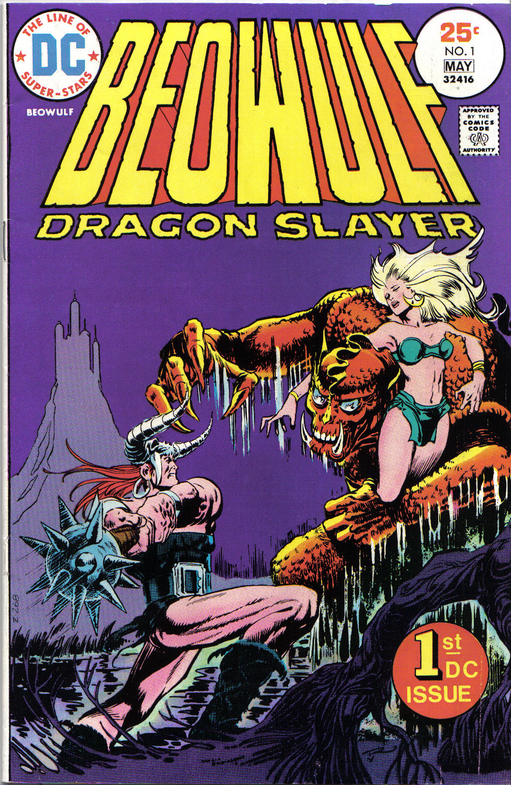 D. C. Comics cover of Beowulf